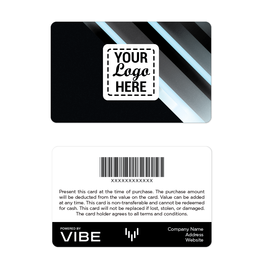 Vibe Black and Blue Gift Cards