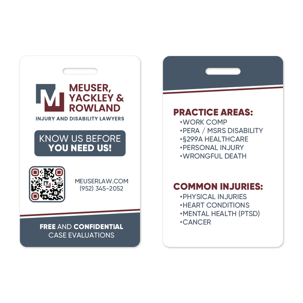 Meuser Law Bag Tags