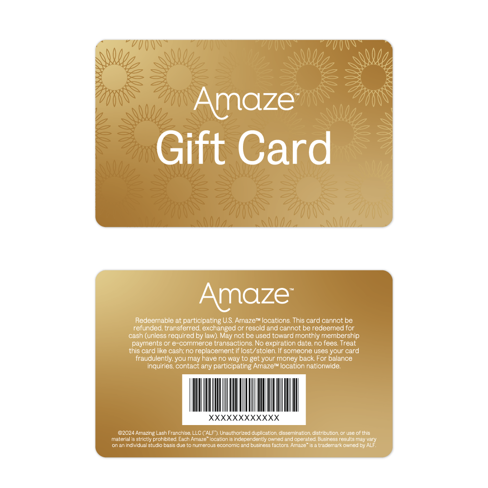Gold Gift Card