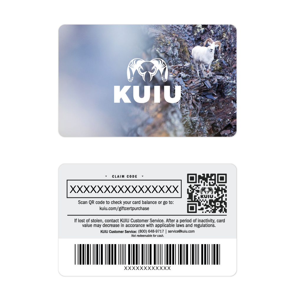 KUIU Goat Gift Card Gift Cards
