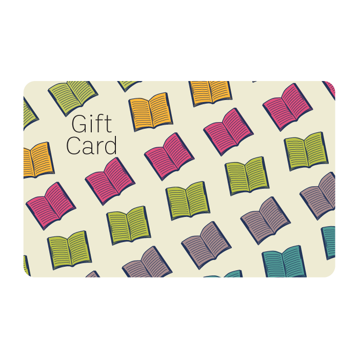 Book Pattern Gift Cards