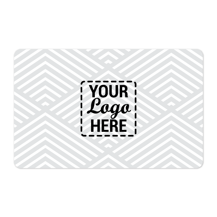 iPOS White Design 'Your Logo' Gift Cards