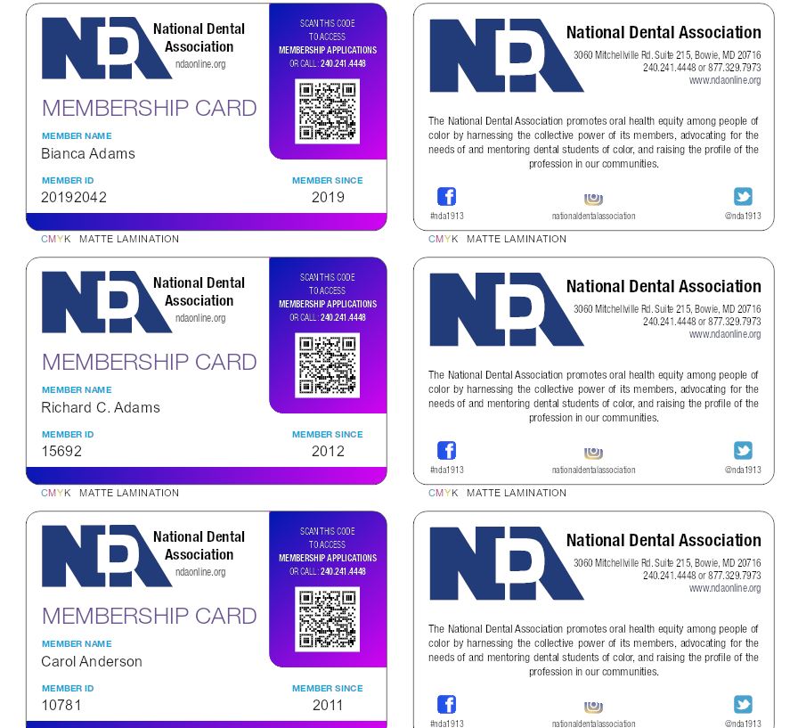 National Dental Association - Version - 01