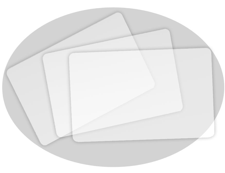 Satin Plastic Card Stock