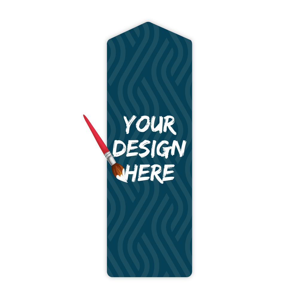 Custom Plastic 2" x 6" Arrow Bookmarks