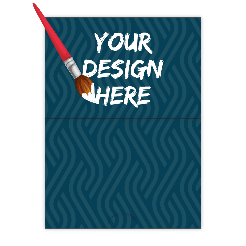 Custom Paper Gift Card Holders - No Slits