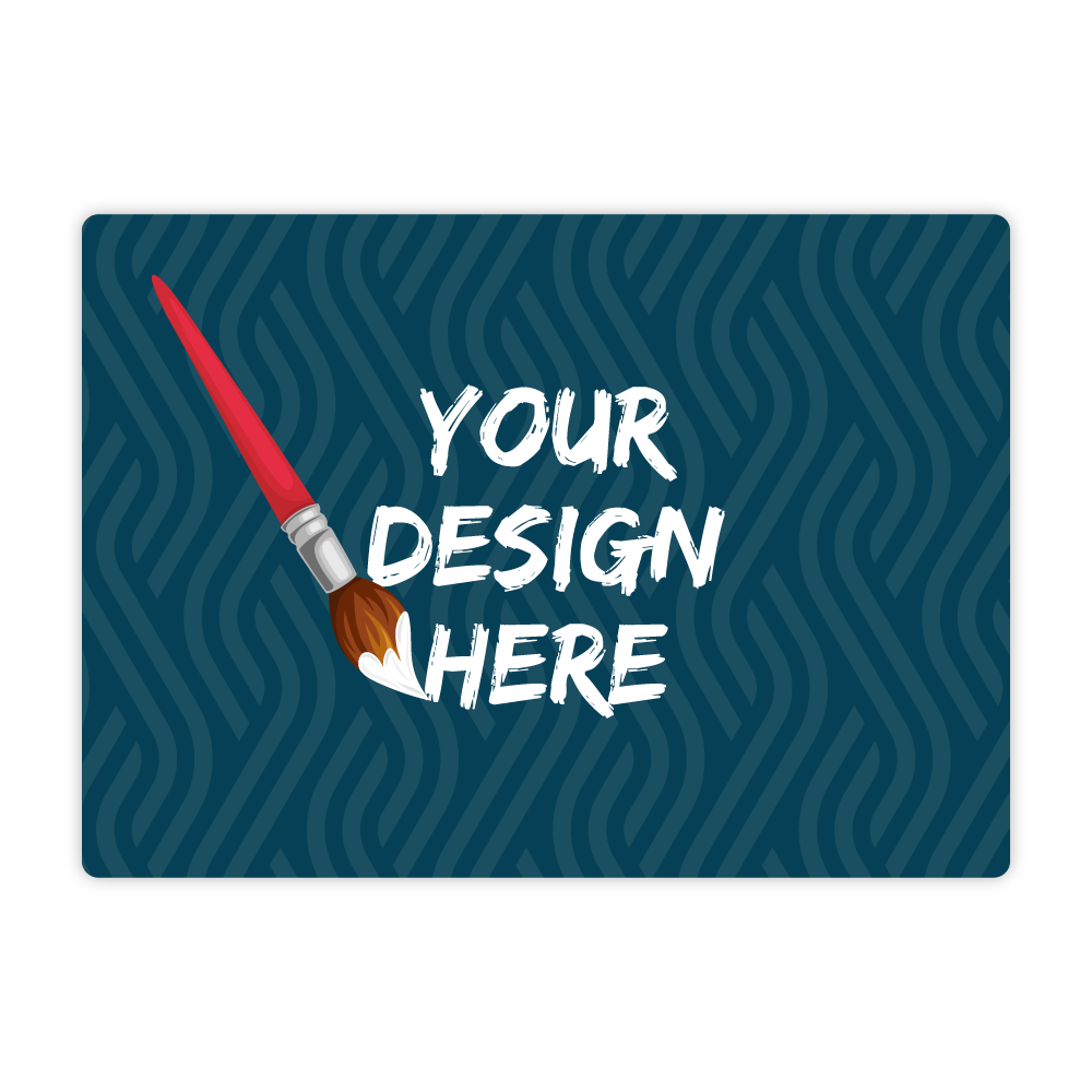 Custom Plastic 5" x 7" Rectangle Signage