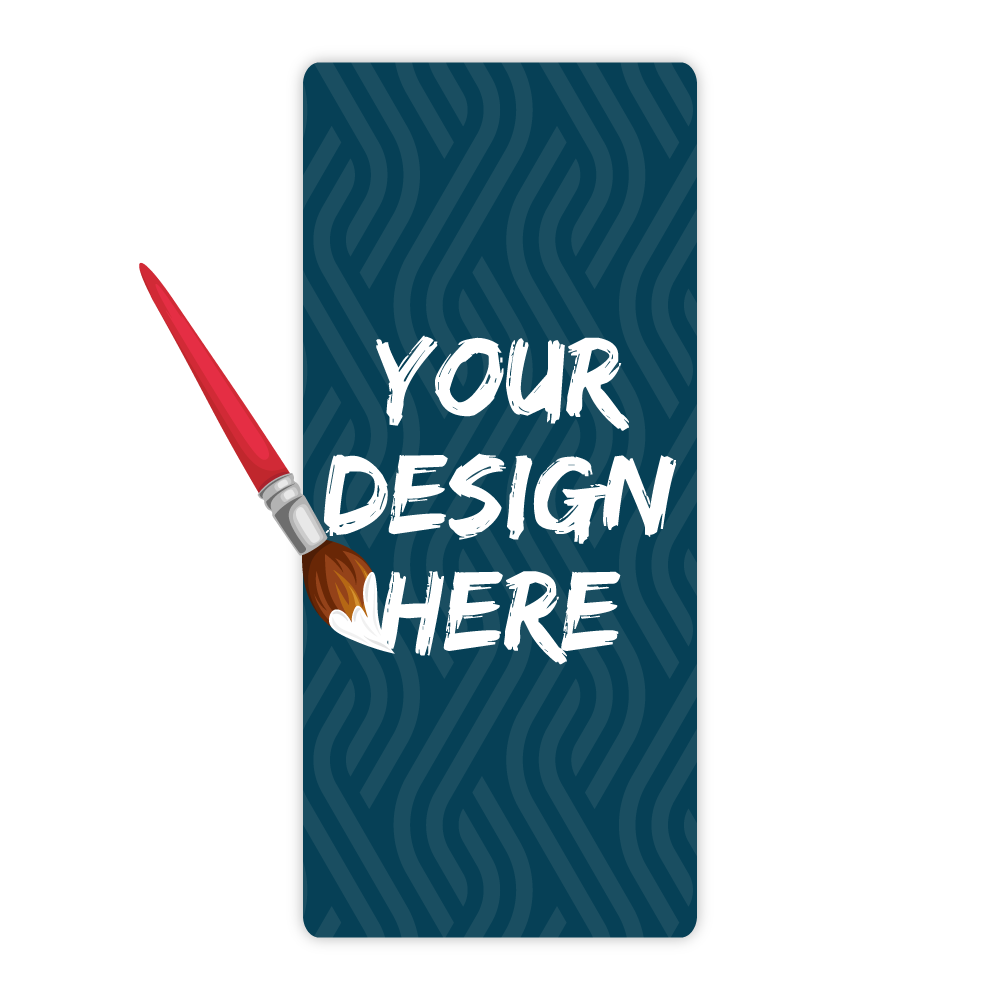 Custom Long Card - 4.5" x 10" Shape