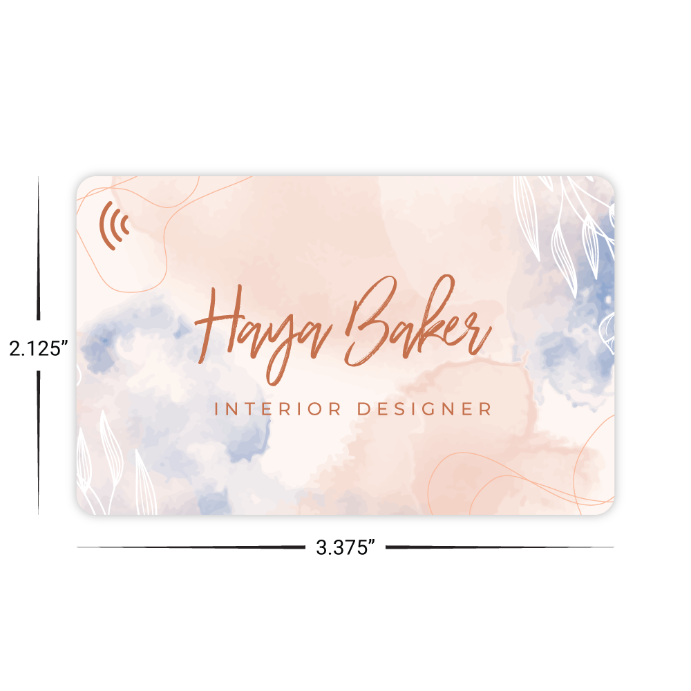 Custom NFC Business Cards - RG Media Manager