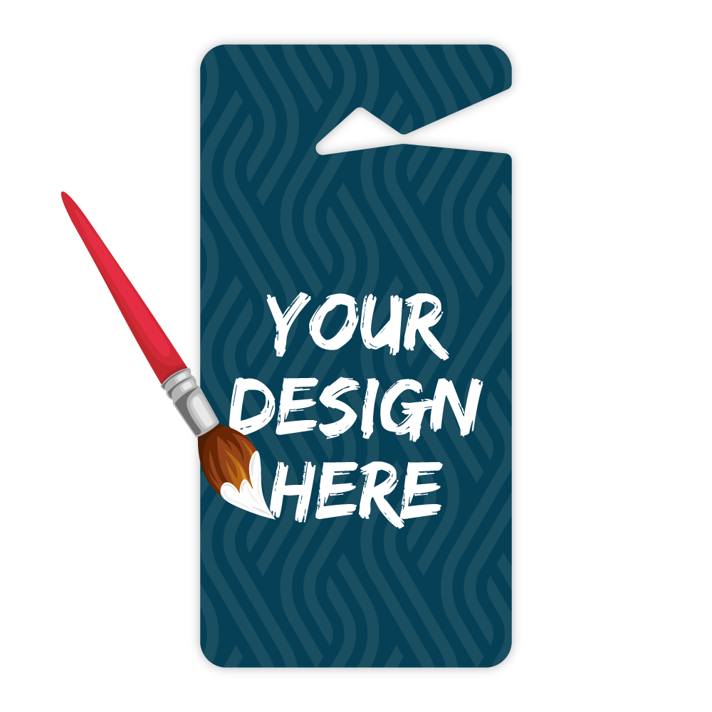 Custom Plastic 8" x 4" Parking Passes