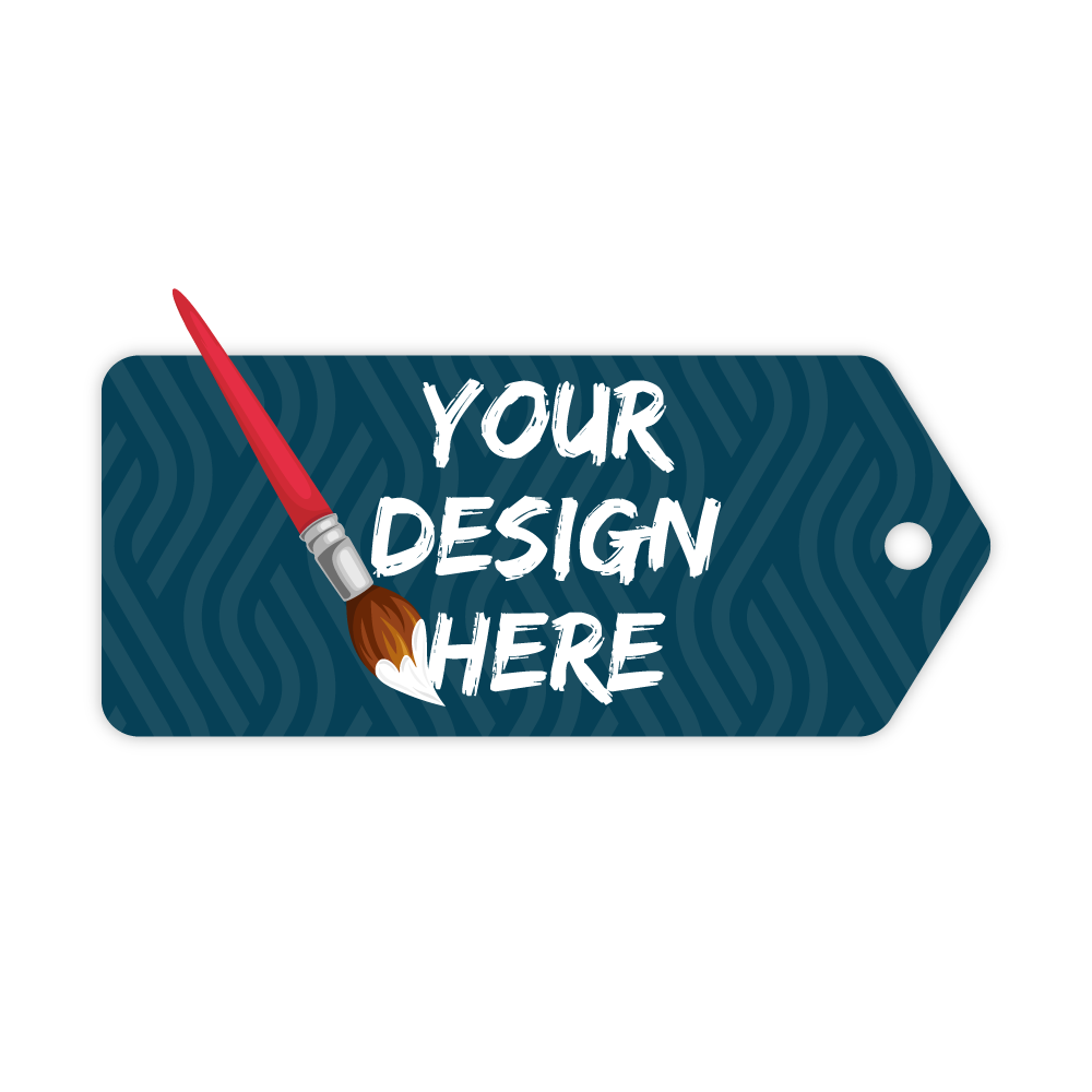 Custom Plastic 1.5" x 3.5" Price Tags