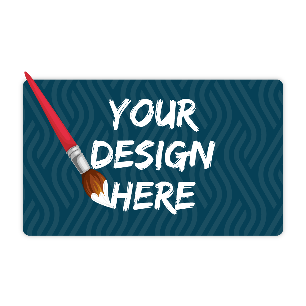 Custom Plastic 3" x 5" Cards