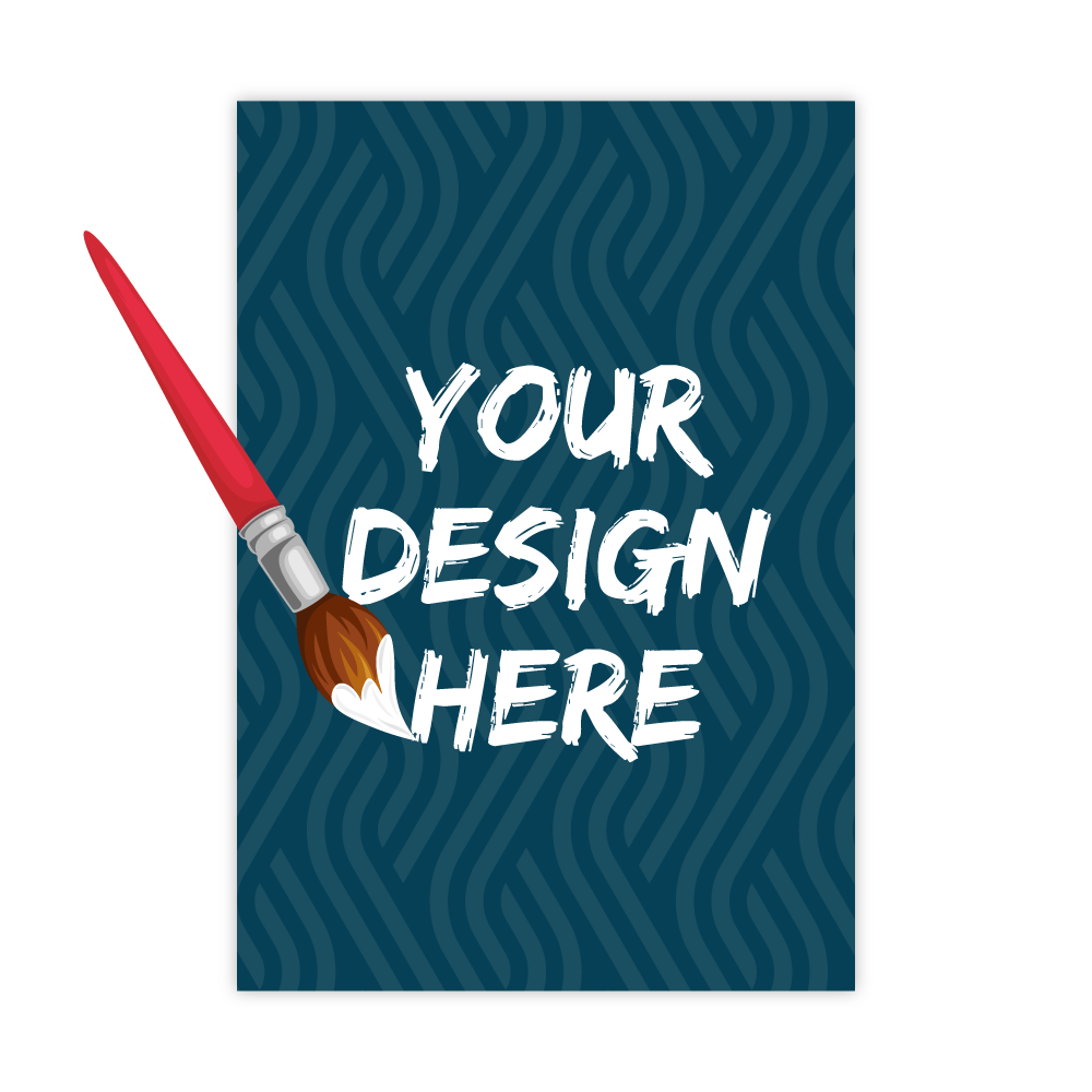 Custom Plastic 4.5" x 3.125" Sharp Corner Cards