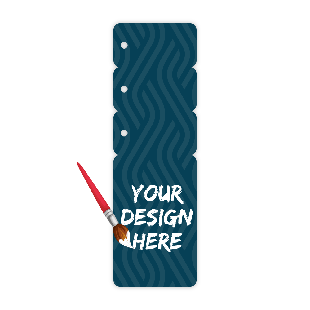 Custom Plastic 6.75" x 2.125" Card and 3 Key Tag Combo