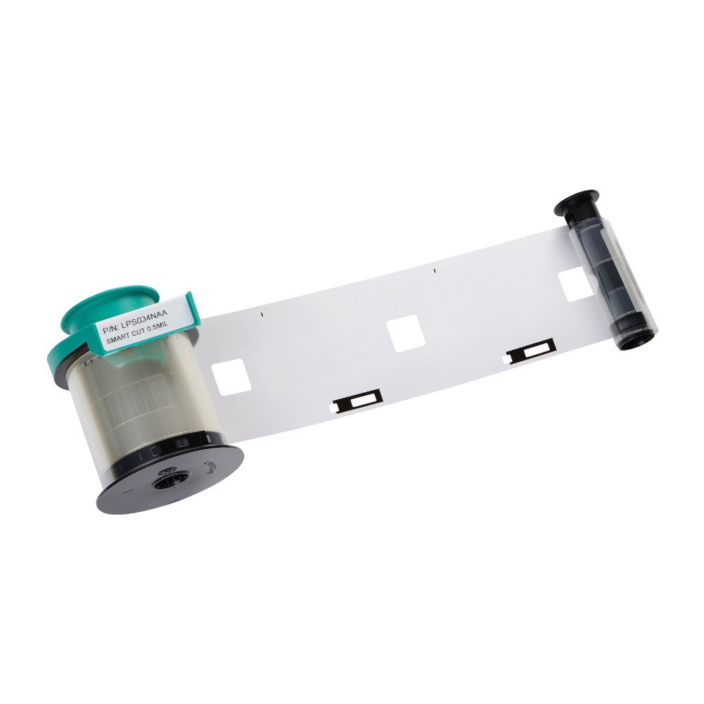 Evolis Primacy Series / Avansia Clear Patch with Smart Cut Laminate 0.5 mil - 600 Prints/Roll
