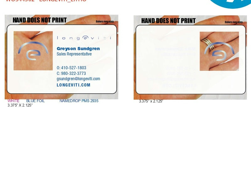 Personalization (WO344302)