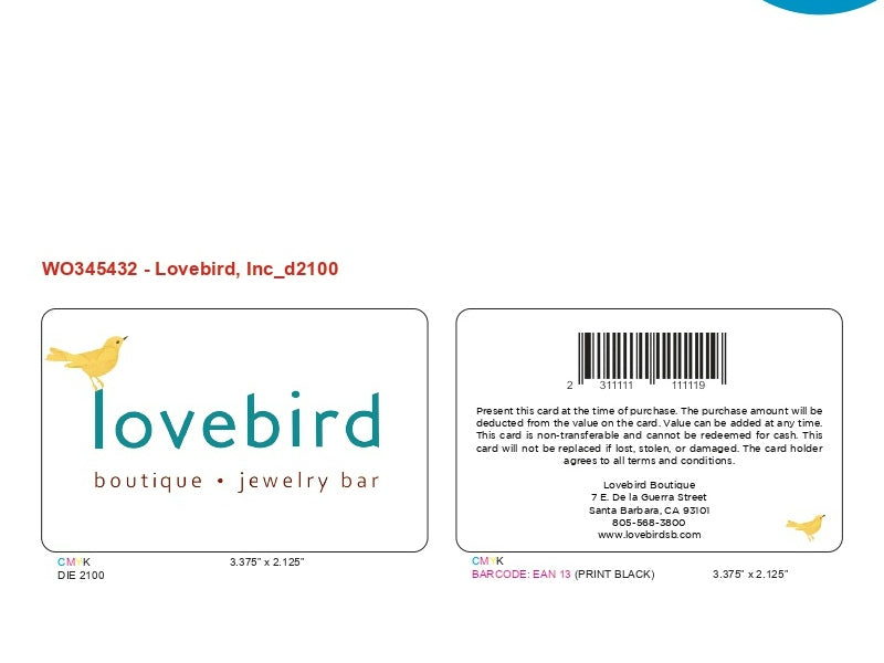 Custom Designed (WO345432)