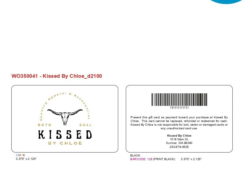 Custom Designed (WO350041)