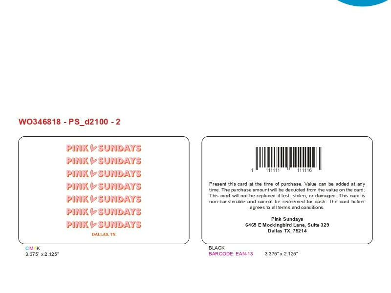 Custom Designed (WO346818)