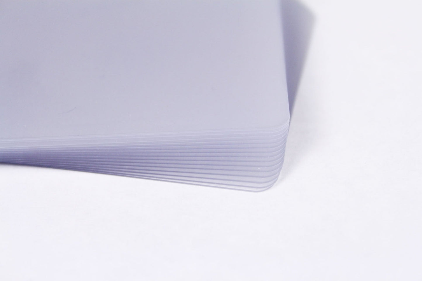 Satin Plastic Card Stock
