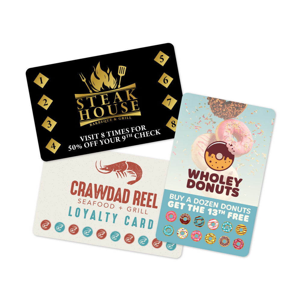 TableNeeds Fully Custom Punch Card