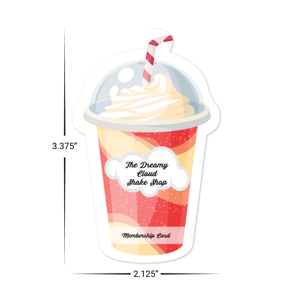 TableNeeds Fully Custom Shape Juice/Smoothie
