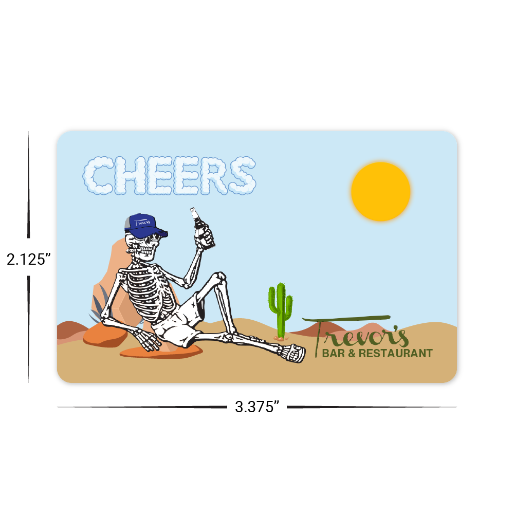 Trevor's Liquor Fully Custom Gift Card