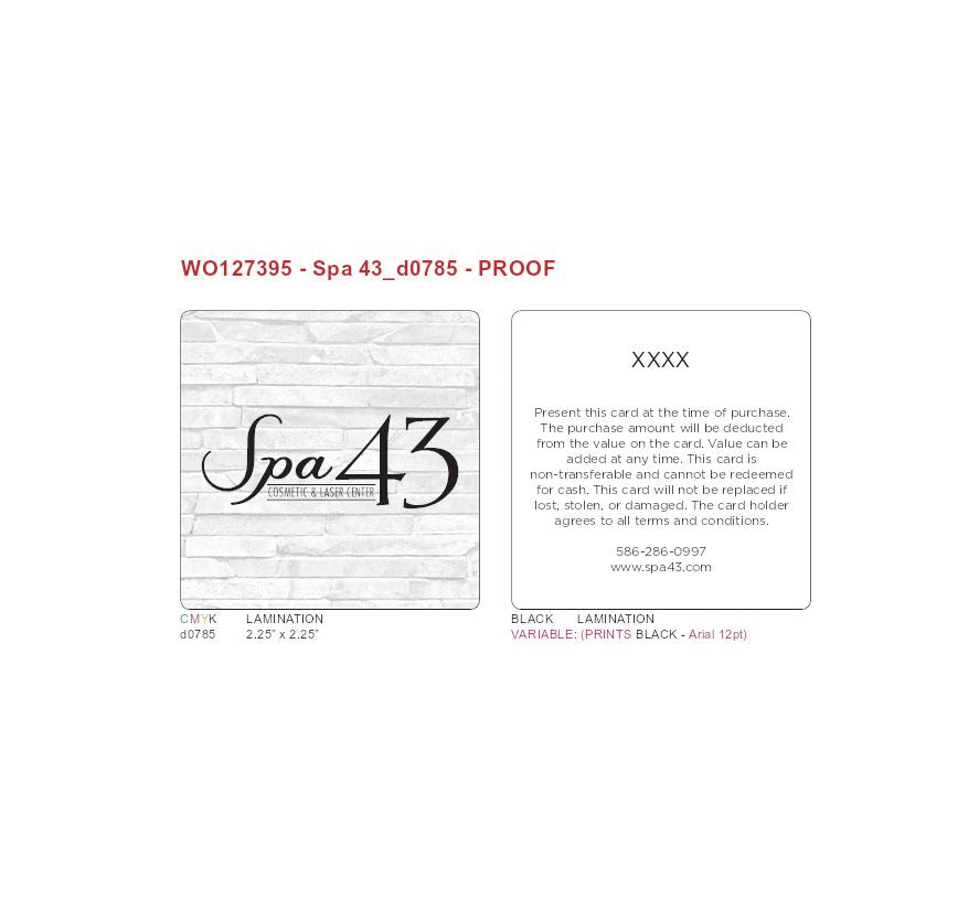Custom Designed (WO127395)