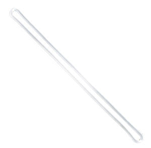 Clear Luggage Loops (Worm Loops) - 6"