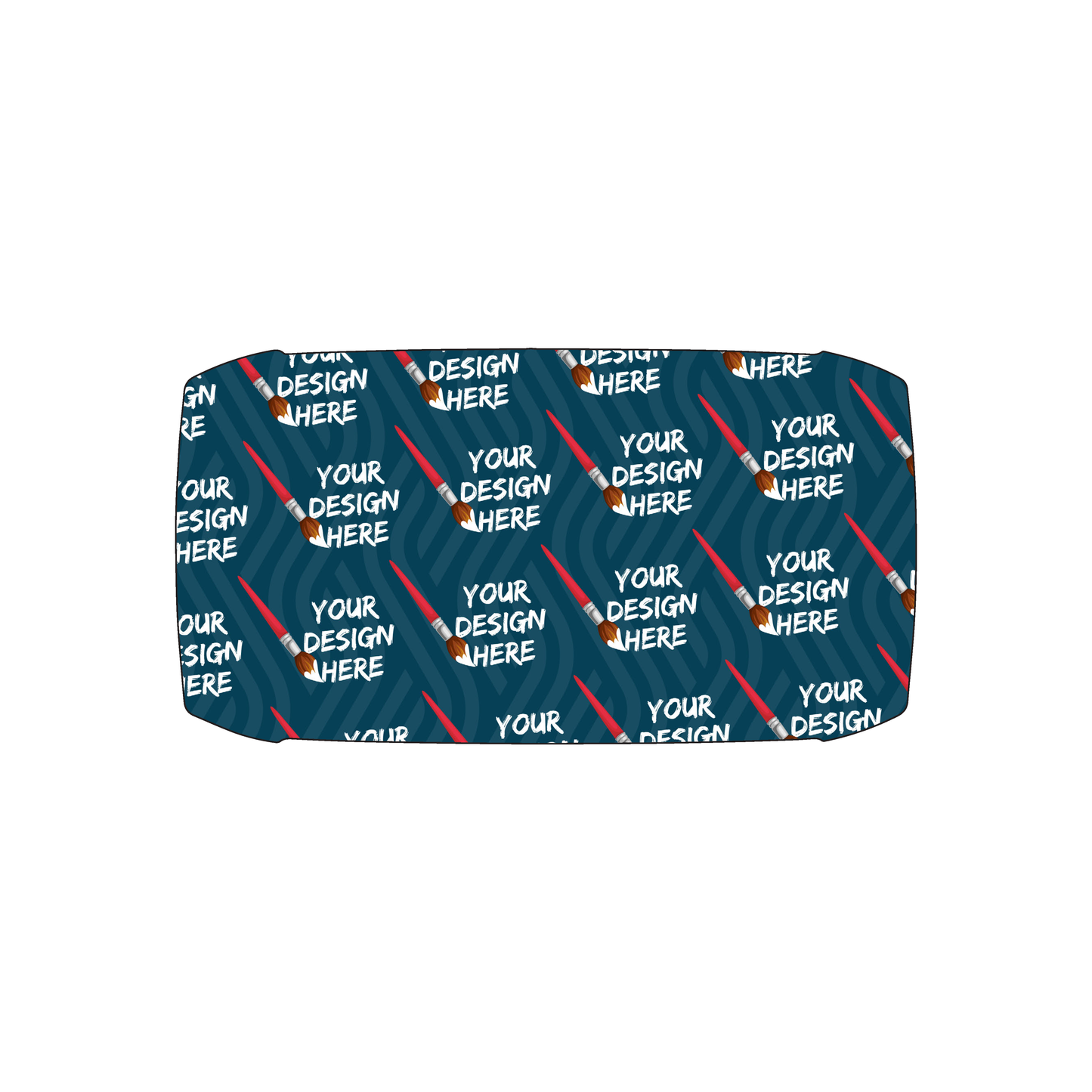 Custom Plastic 3.75" x 2" Phone Case Shape Cards