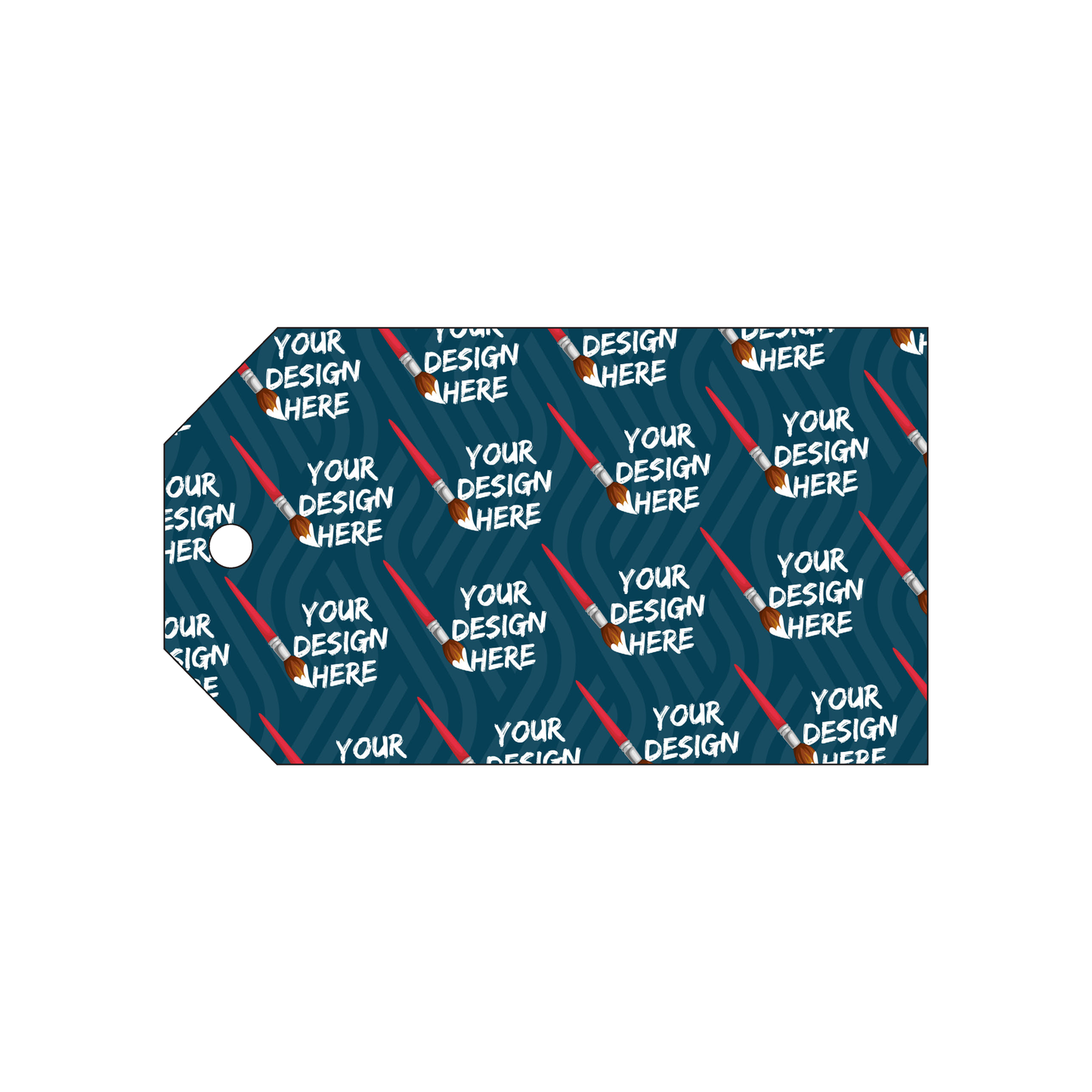 Custom Plastic 2.5" x 4.375" Price Tags