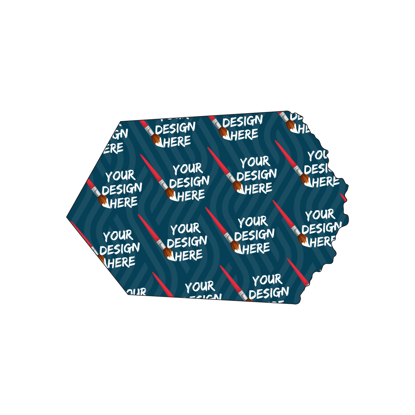 Custom Plastic 2.6" x 3.8" Popcorn Bucket Shape Gift Cards