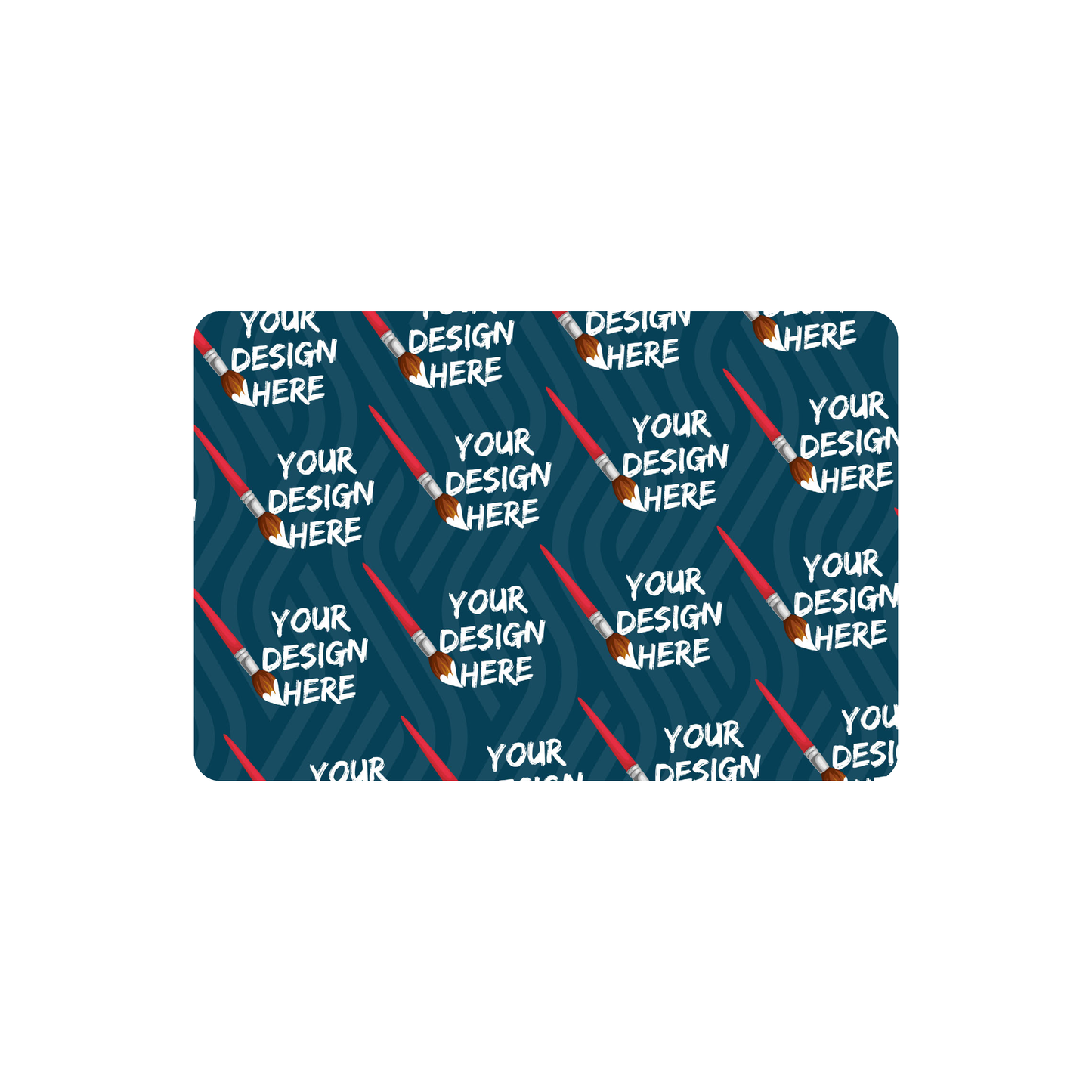 Custom Plastic 2" x 3" Rounded Corner Cards