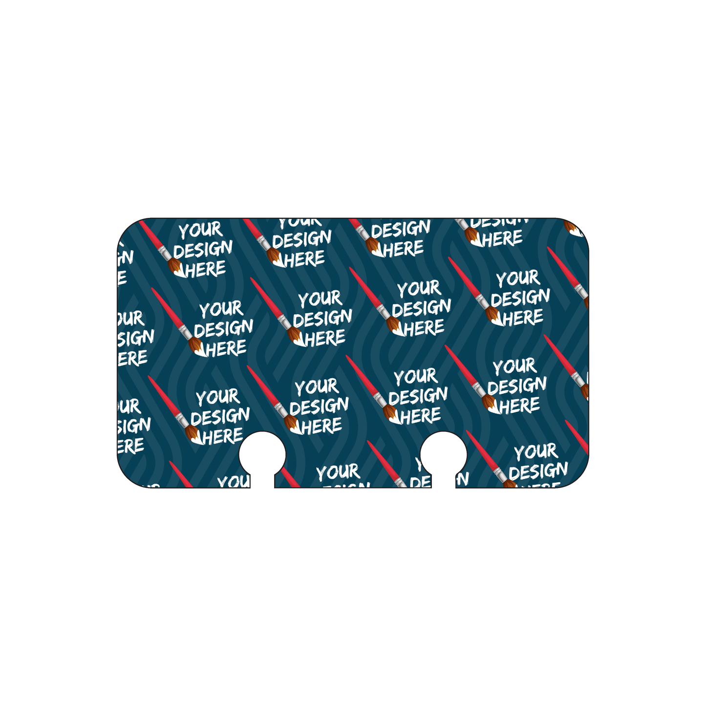 Custom Plastic 3.5" x 2" Rolodex Cards
