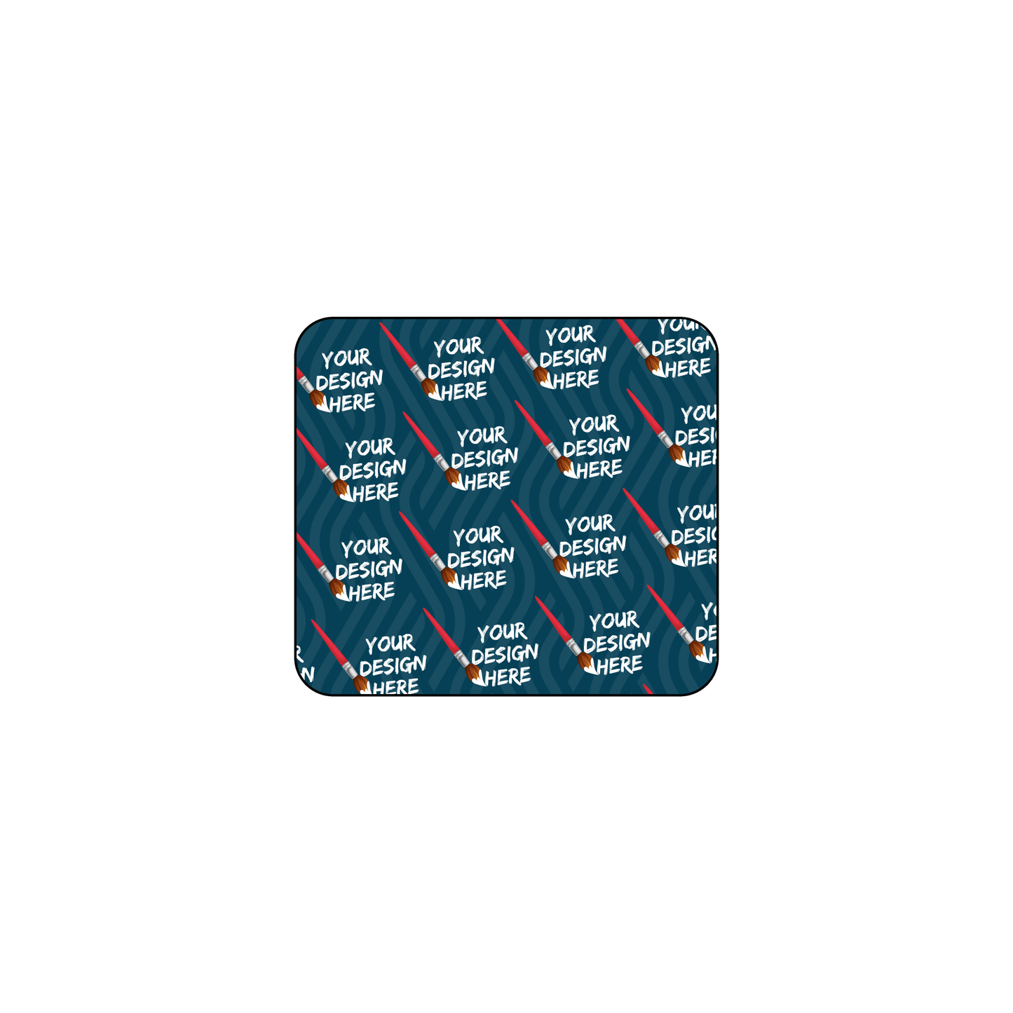 Custom Plastic 1.4" x 1.25" Mini Cards