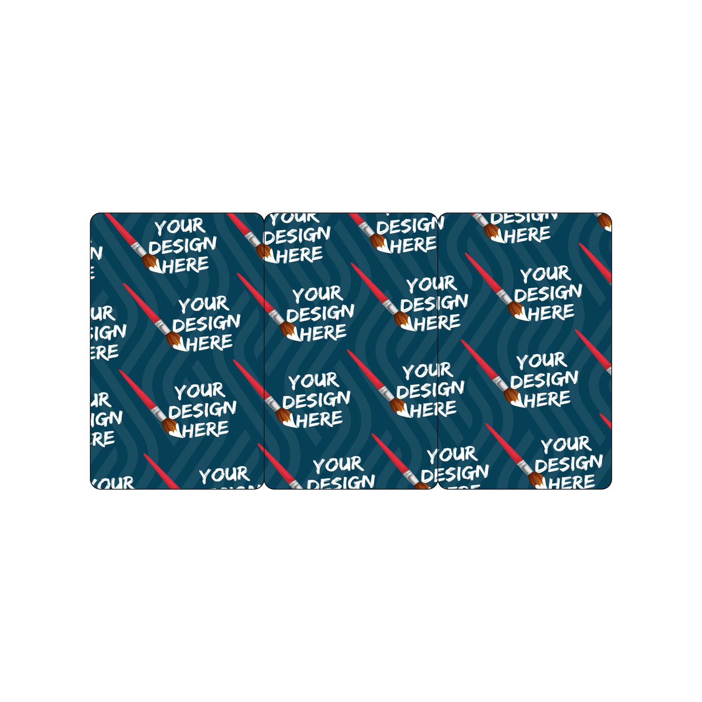 Custom Plastic Three Card Combo
