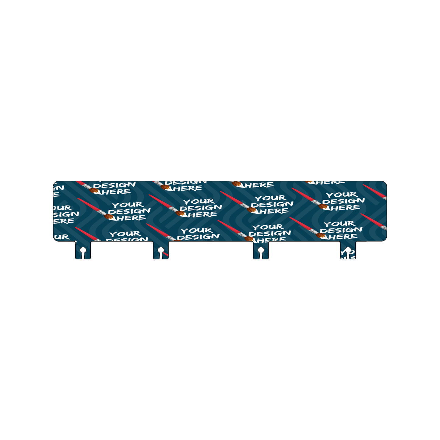 Custom Plastic 7.5" x 1.75" Rolodex Bookmarks