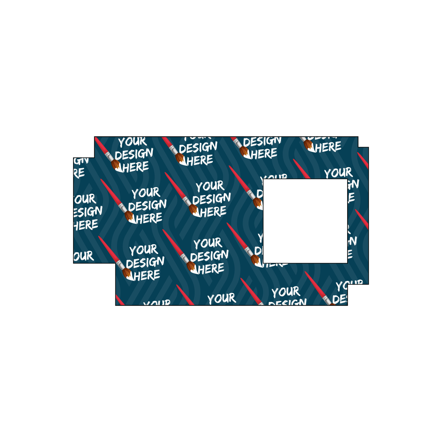 Custom Plastic 3.5" x 2" Measurement Cards