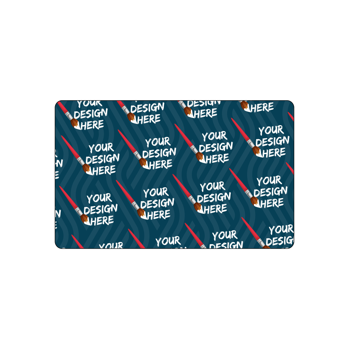 Custom Plastic 3.937" x 2.4375" Cards