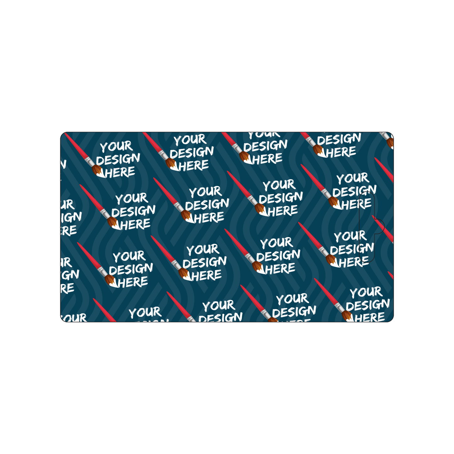 Custom Plastic 3.34" x 5.86" Hanger Cards