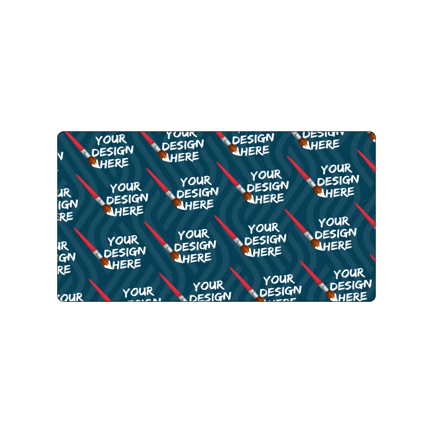 Custom Plastic 3.15" x 5.9" Medium Invitation