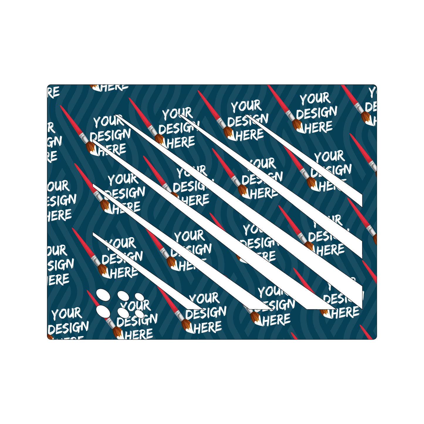 Custom Plastic 8.5" x 11" Guide Sheet