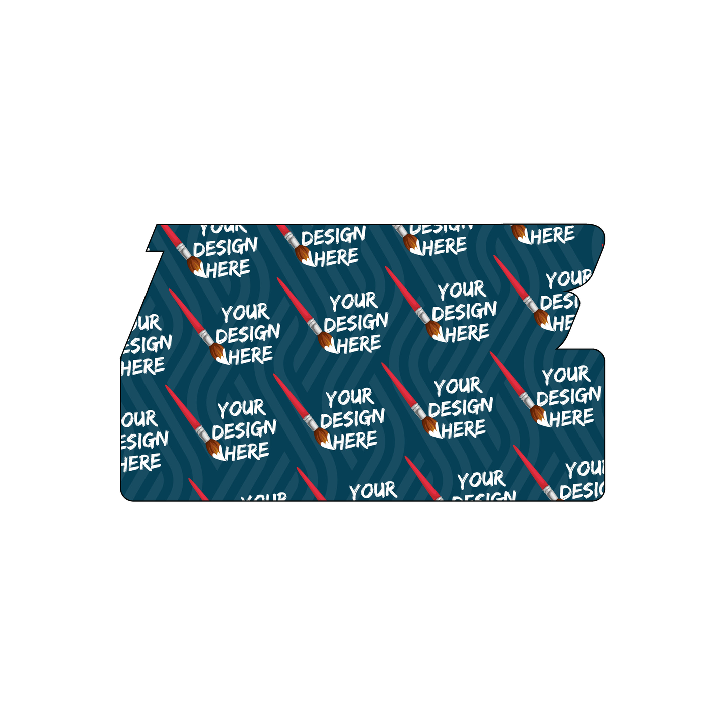 Custom Plastic 3.5" x 2" Logo Cards