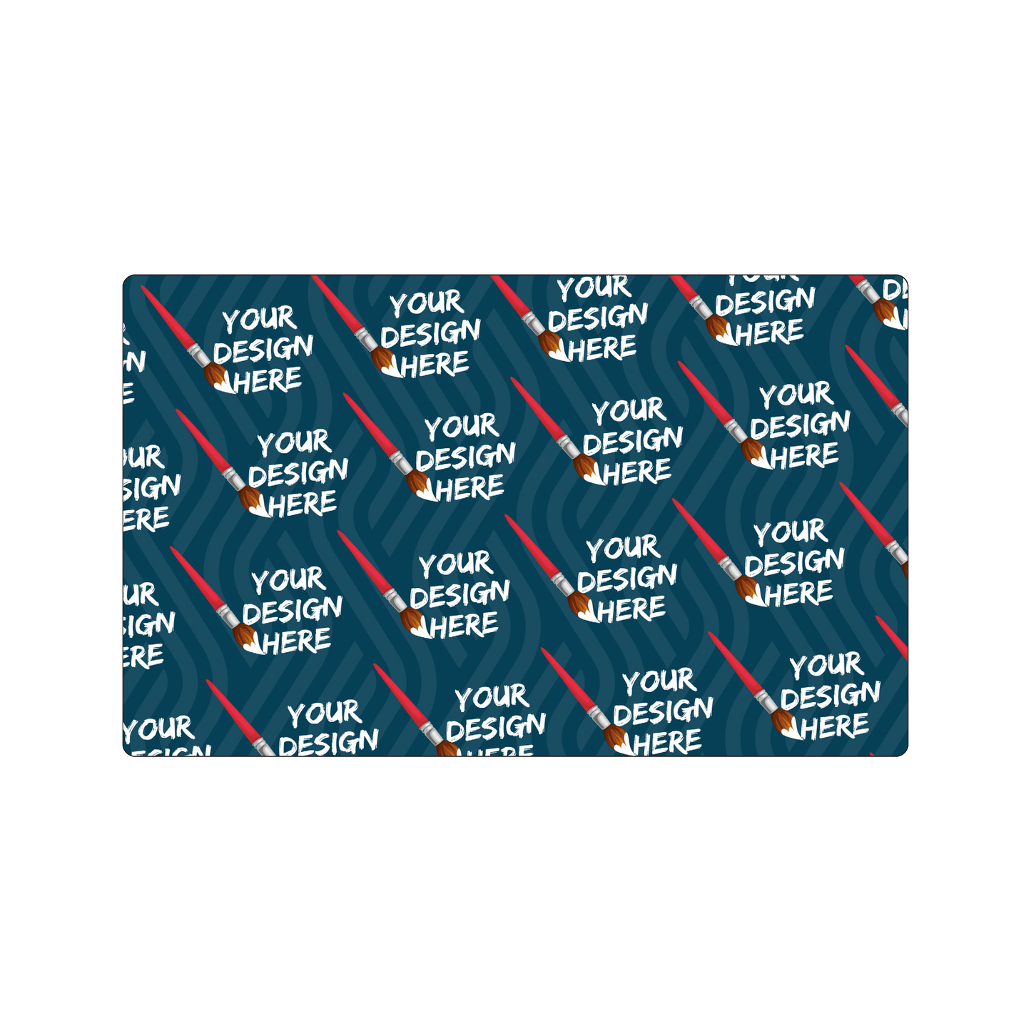 Custom Plastic 7.75" x 4.75" Invitation