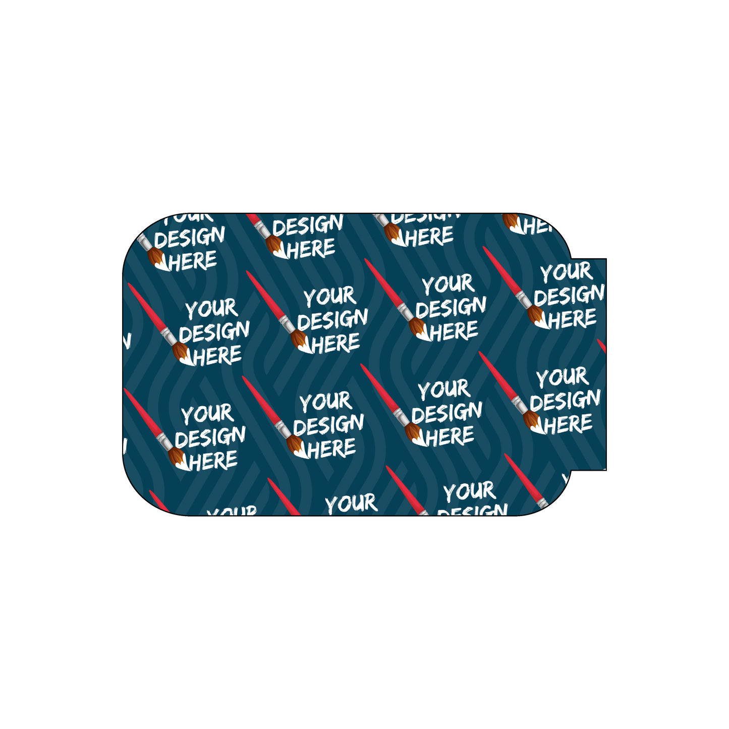 Custom Plastic 2.125" x 3.4" Pill Bottle Shape Cards