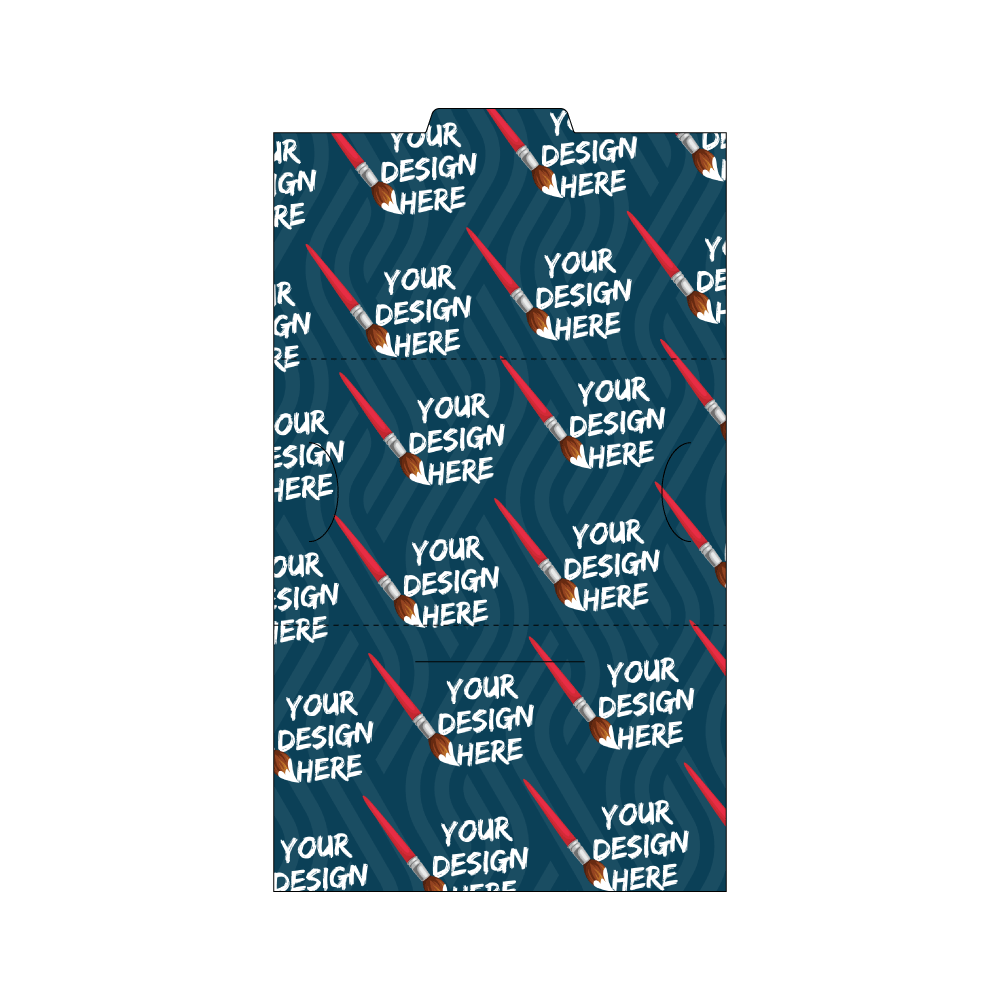 Custom Paper Trifold Gift Card Holders