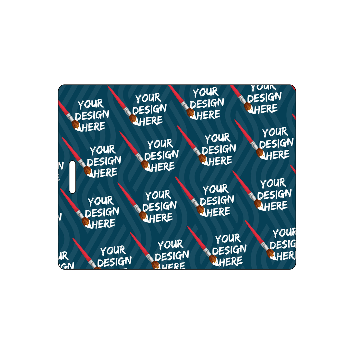 Custom Plastic 3.5" x 4.5" Luggage Tags