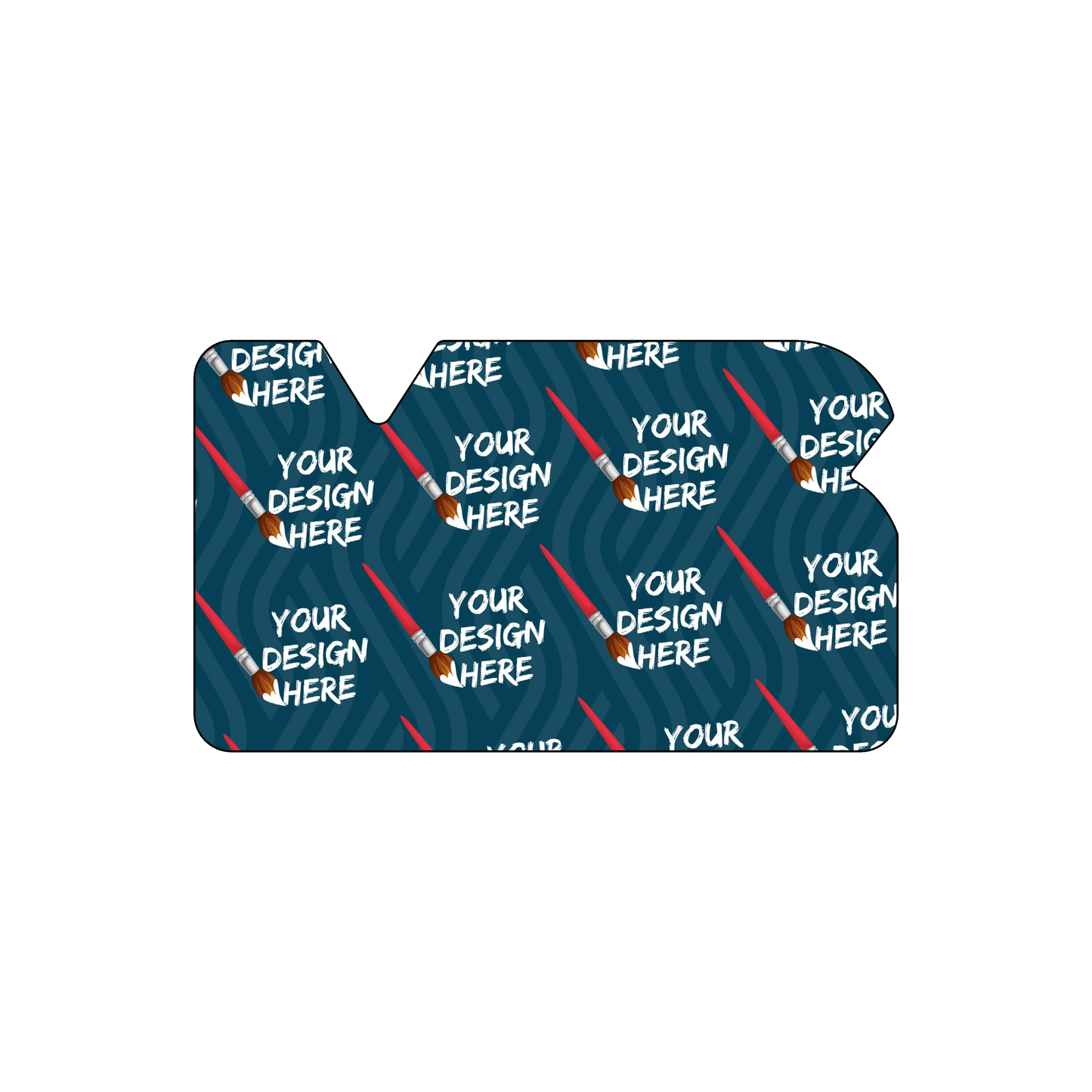 Custom Plastic 3" x 1.75" Loaf Shape Cards