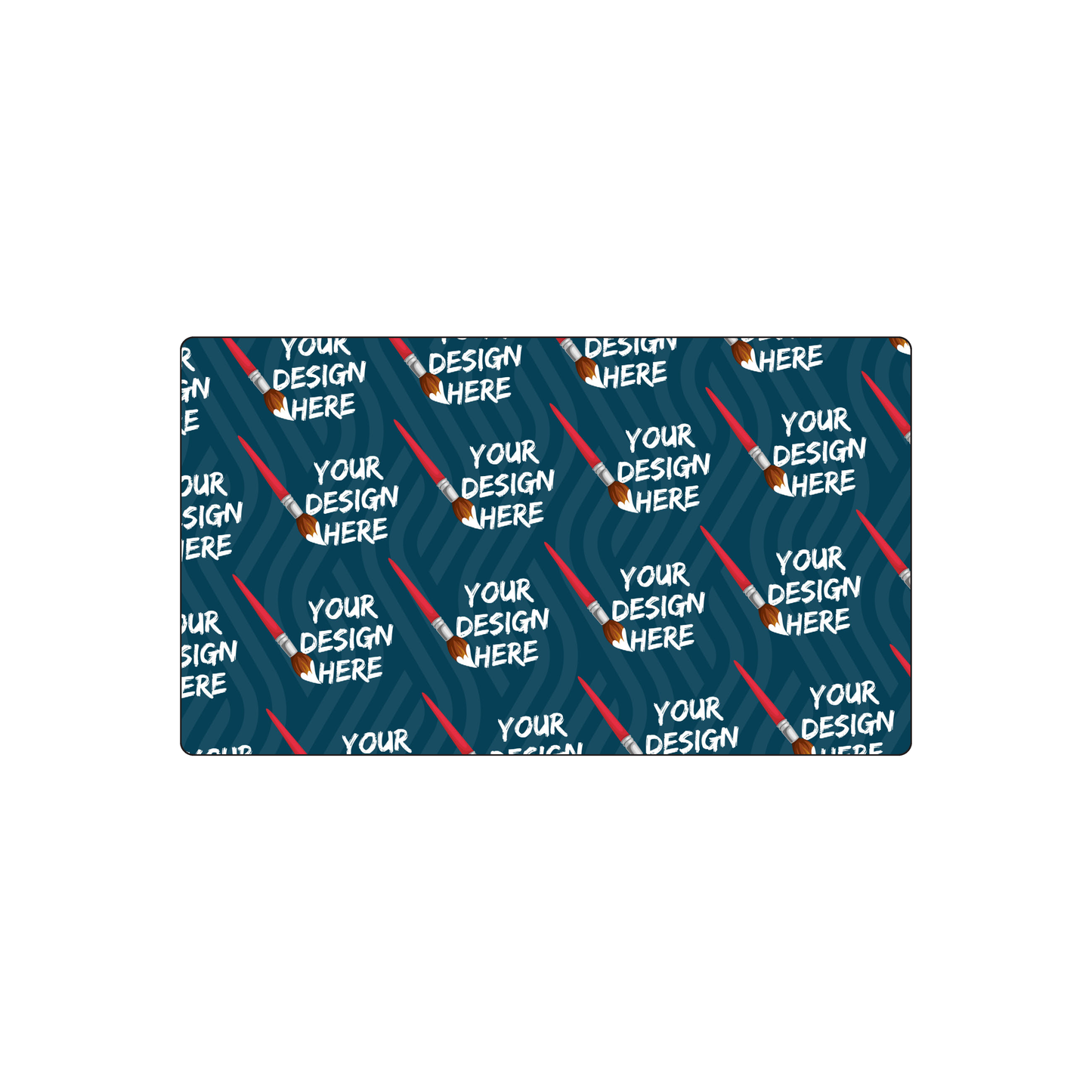Custom Plastic 3.5" x 2" Slightly Rounded Corners Cards