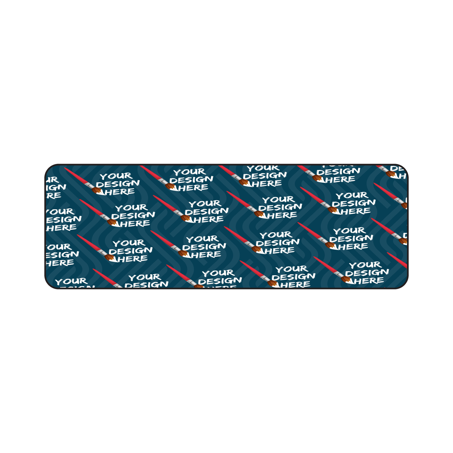 Custom Plastic 3.37" x 1.15" Narrow Cards